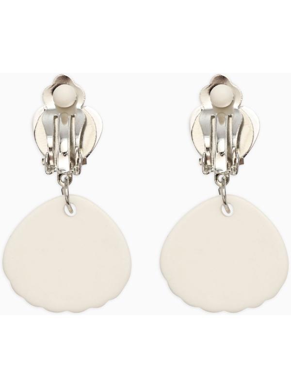 Набор детский «Выбражулька. Русалочка», 4 предмета: клипсы, кольцо, браслет, бусы, бело-розовый