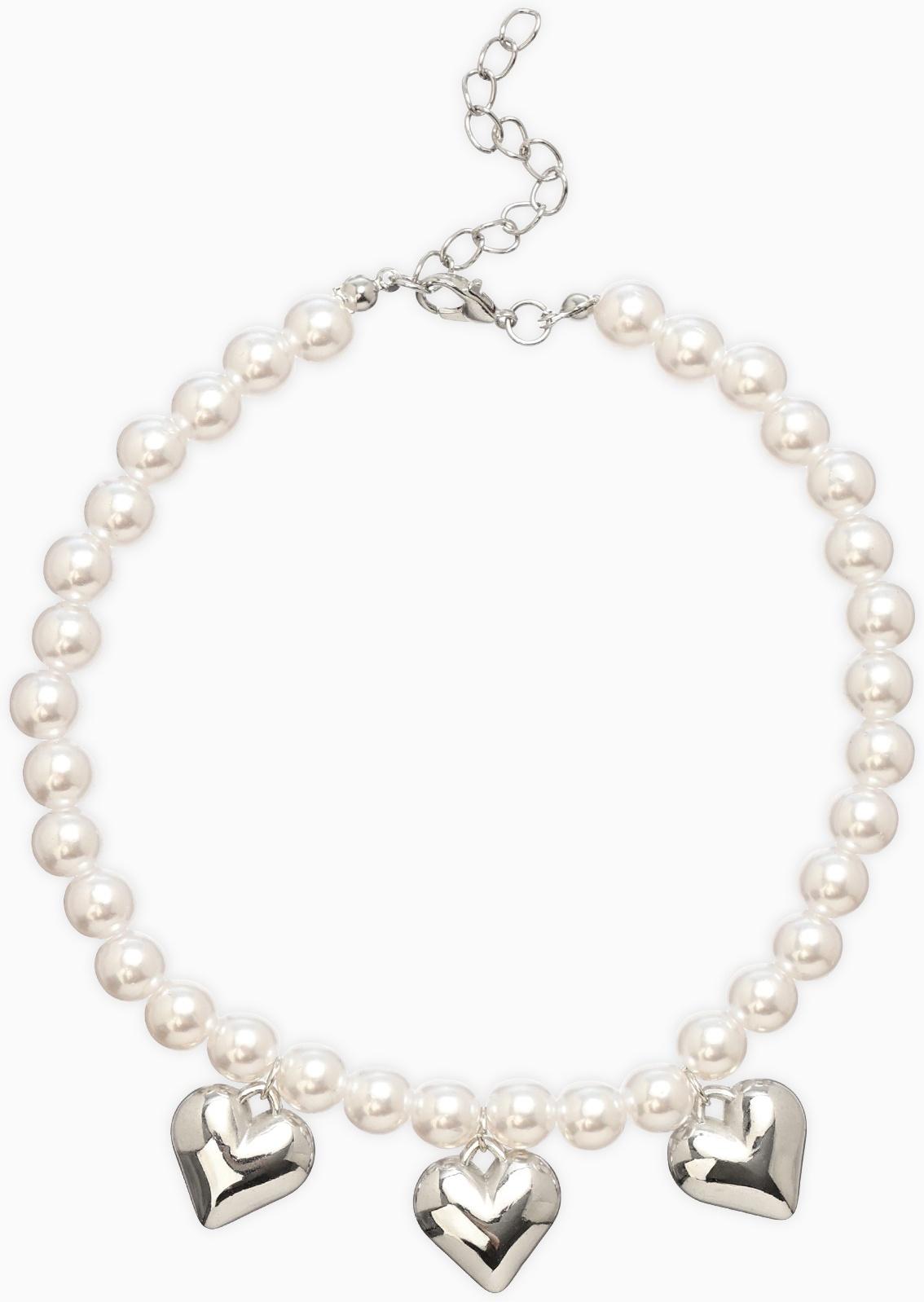 Обвес на штаны «Сердечки», набор 2 шт. цвет золото, серебро