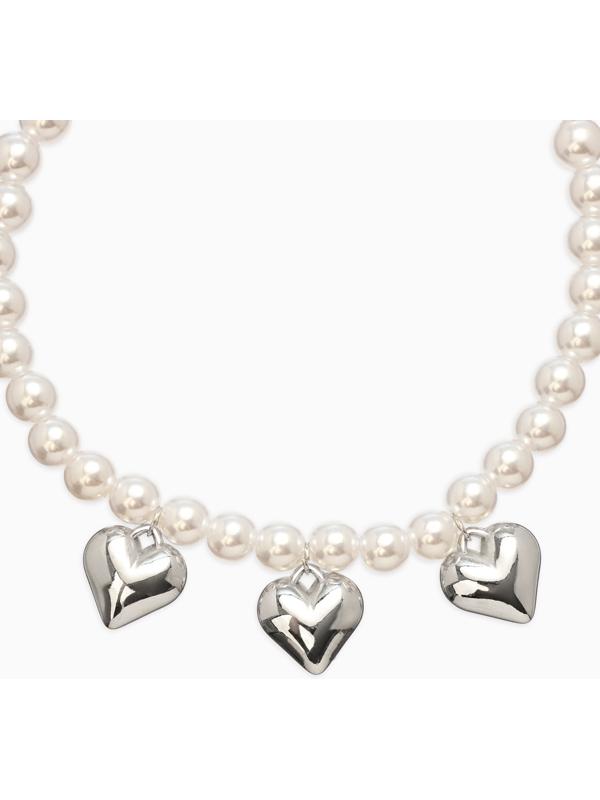 Обвес на штаны «Сердечки», набор 2 шт. цвет золото, серебро