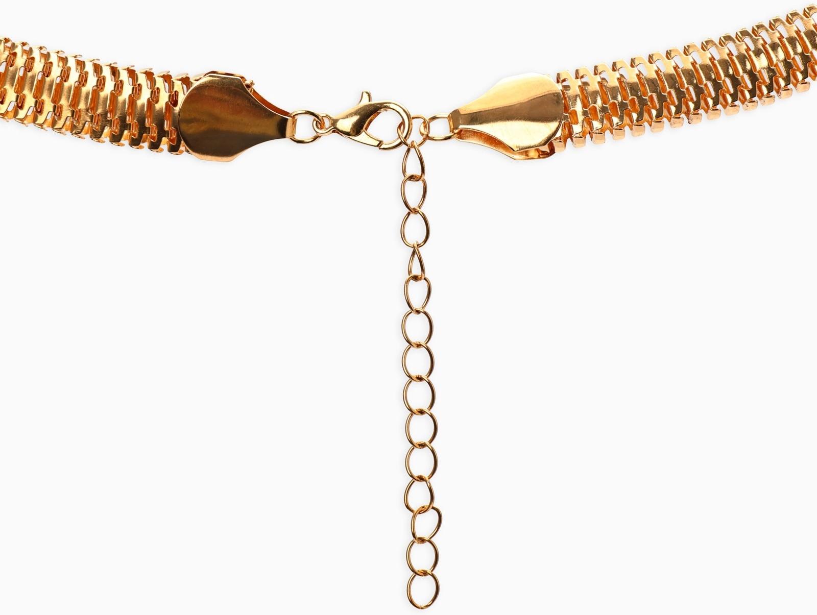 Бодичейн на тело, цепочки, 55 см, цвет золото