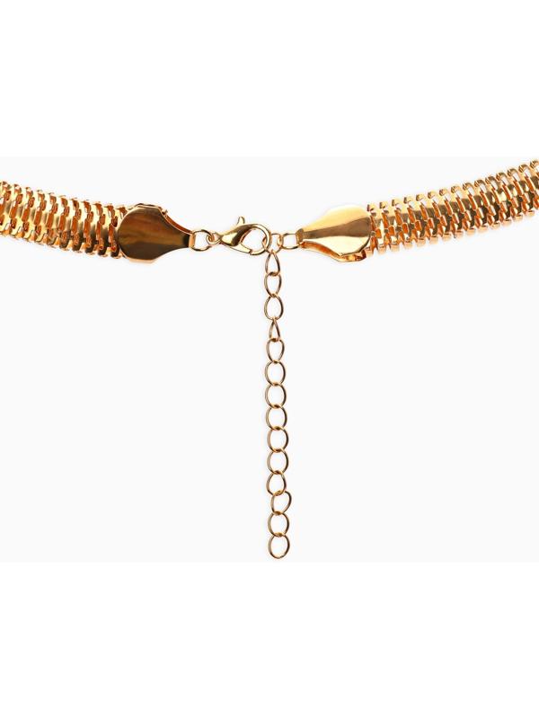 Бодичейн на тело, цепочки, 55 см, цвет золото