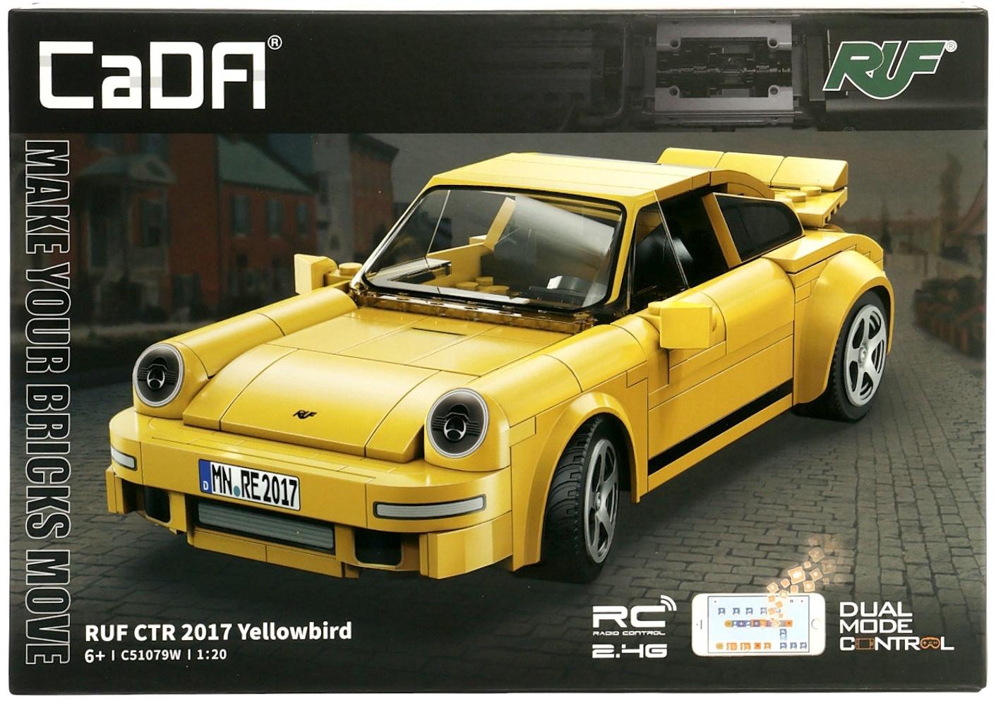 Конструктор «Спорткар», радиоуправляемый, 1:20, 2 варианта управления, 222 детали