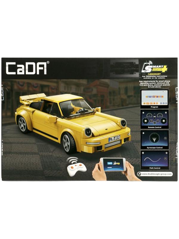 Конструктор «Спорткар», радиоуправляемый, 1:20, 2 варианта управления, 222 детали