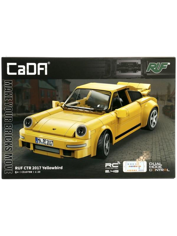 Конструктор «Спорткар», радиоуправляемый, 1:20, 2 варианта управления, 222 детали