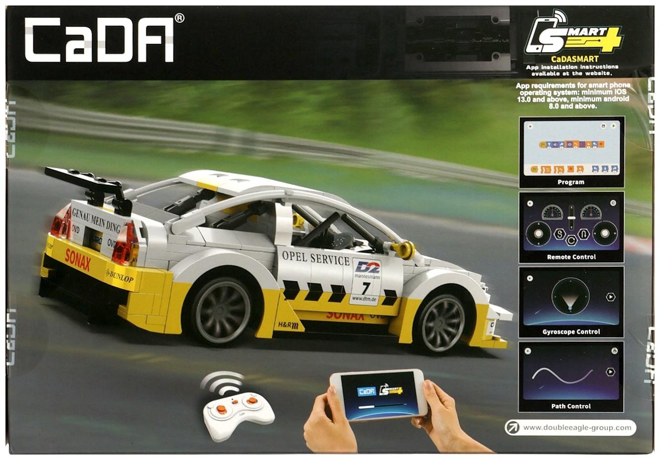 Конструктор «Спорткар», радиоуправляемый, 1:20, 2 варианта управления, 330 деталей