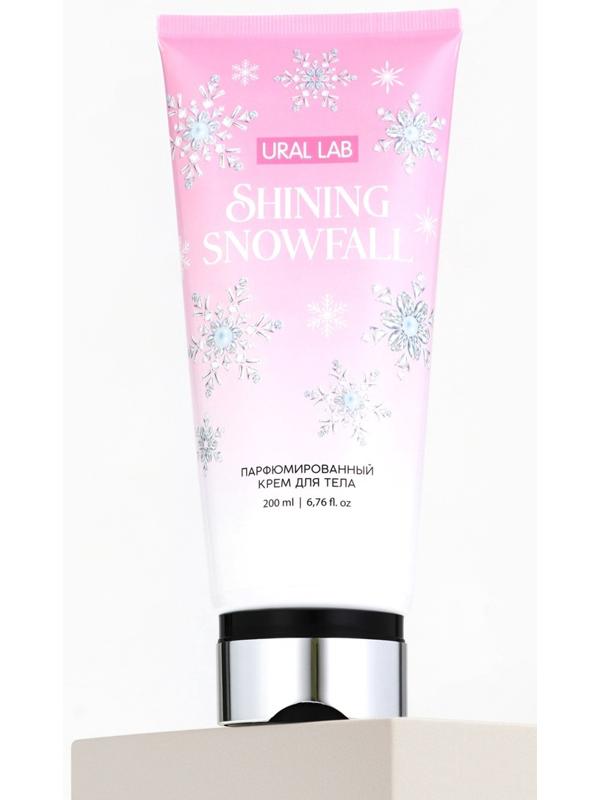 Крем для тела новогодний парфюмированный Shining Snowfall, 200 мл, URAL LAB