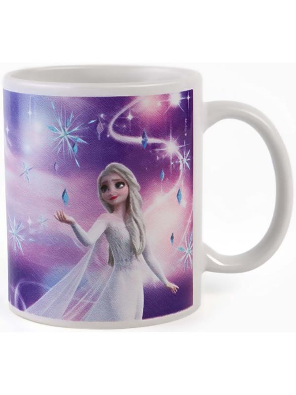 Кружка новогодняя сублимация «Лошадь» 320 мл, Холодное сердце