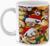 Кружка новогодняя сублимация 320 мл, Миньоны
