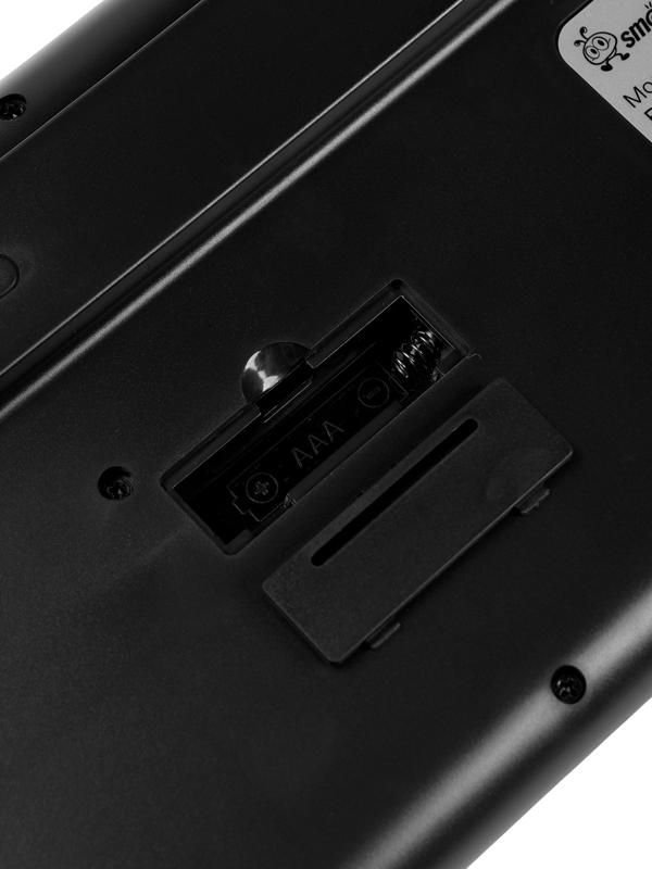 Комплект клавиатура и мышь Smartbuy SBC-666395AG-KP, беспроводной, USB, 1хАА, чёрно-розовый