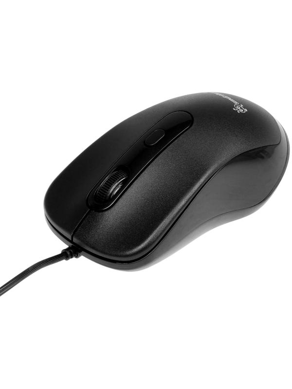 Комплект клавиатура и мышь Smartbuy ONE SBC-114282-K, проводной, мембранная, 2400 dpi, чёрный