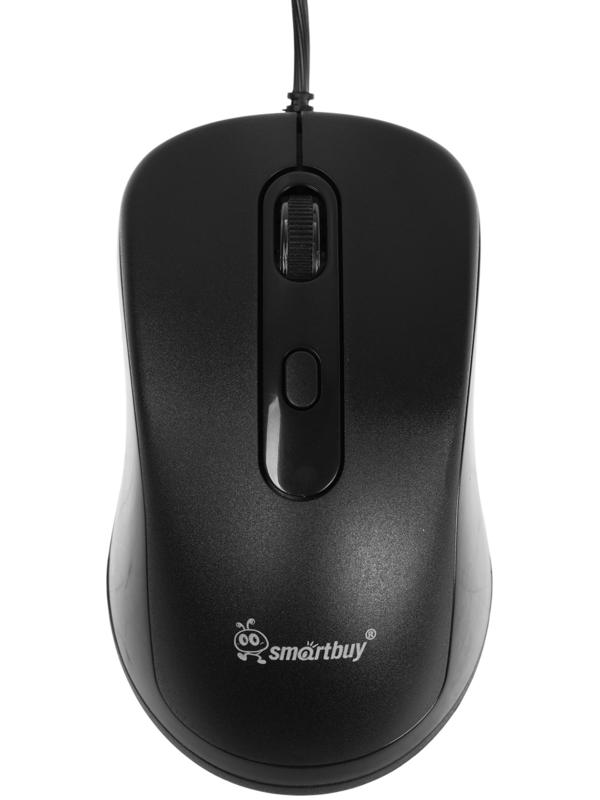 Комплект клавиатура и мышь Smartbuy ONE SBC-114282-K, проводной, мембранная, 2400 dpi, чёрный