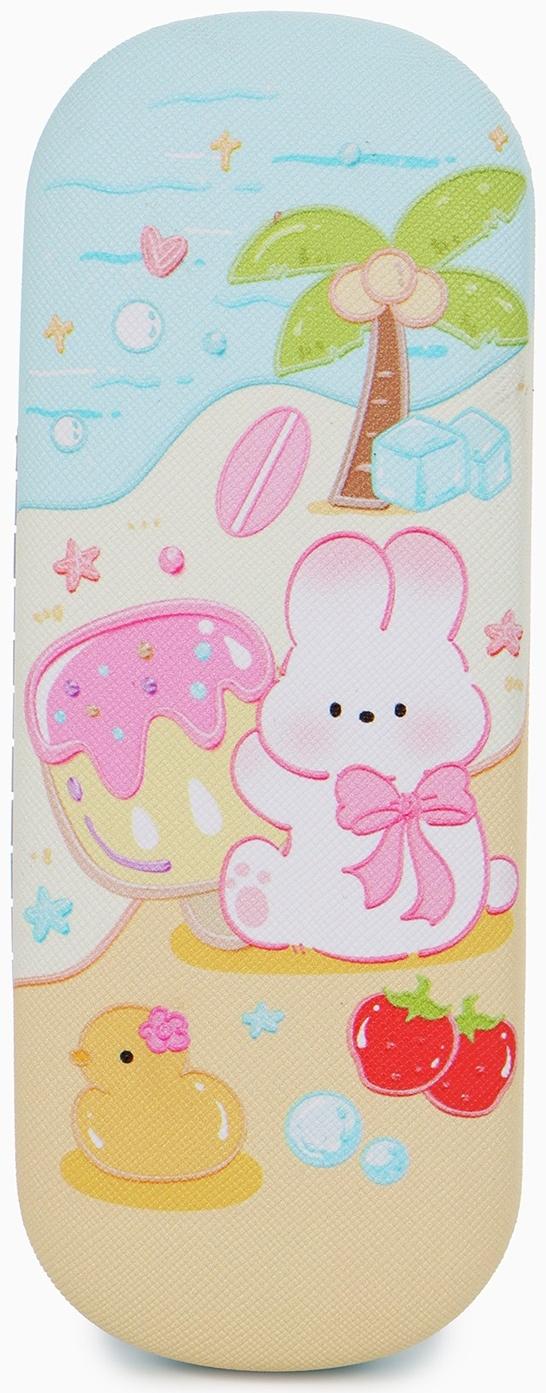 Футляр для очков на хлопушке, с рисунком, размер 16×4×6 см, МИКС