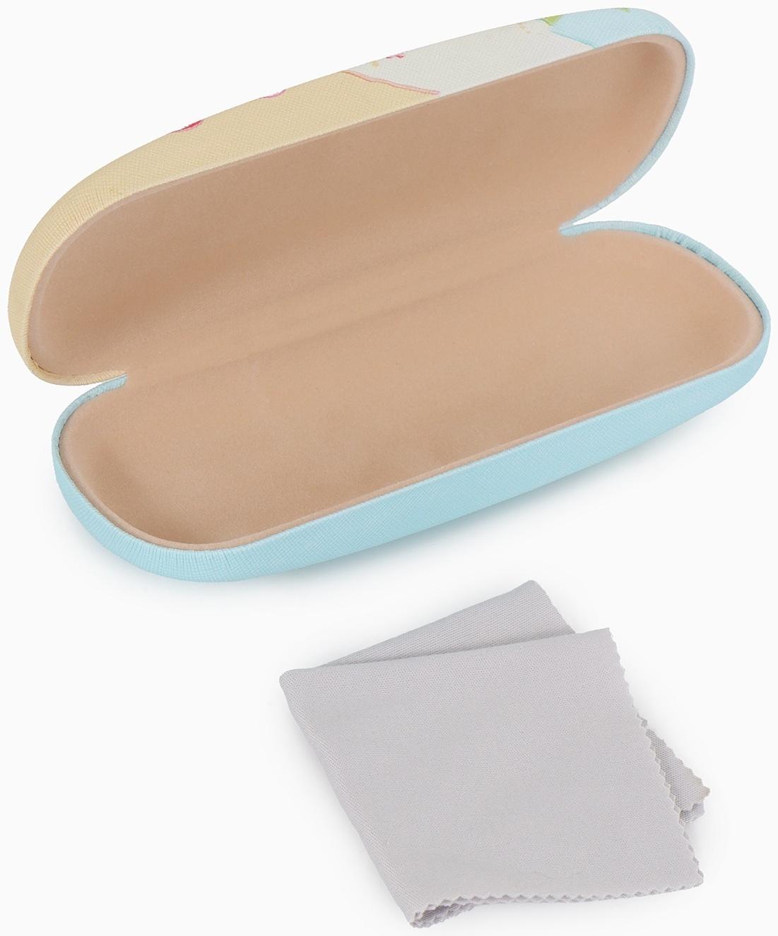 Футляр для очков на хлопушке, с рисунком, размер 16×4×6 см, МИКС