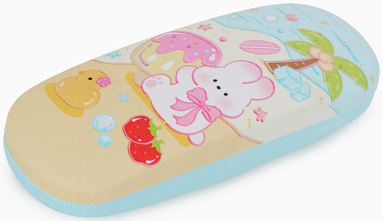 Футляр для очков на хлопушке, с рисунком, размер 16×4×6 см, МИКС