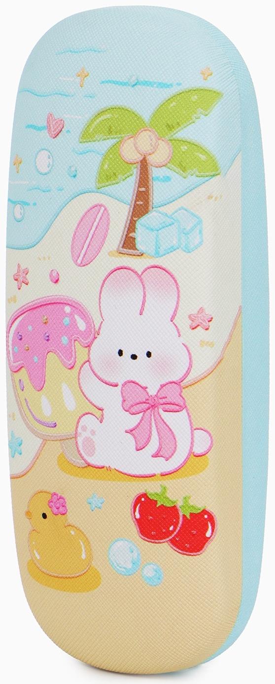 Футляр для очков на хлопушке, с рисунком, размер 16×4×6 см, МИКС