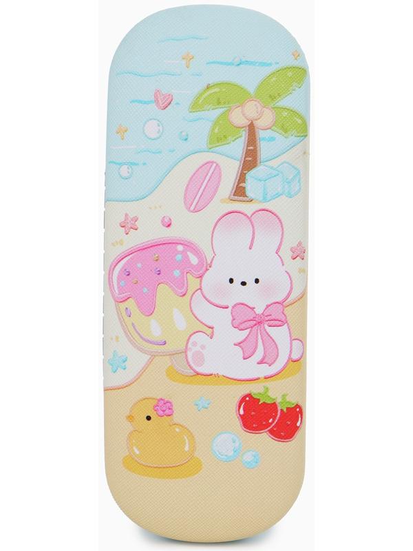 Футляр для очков на хлопушке, с рисунком, размер 16×4×6 см, МИКС