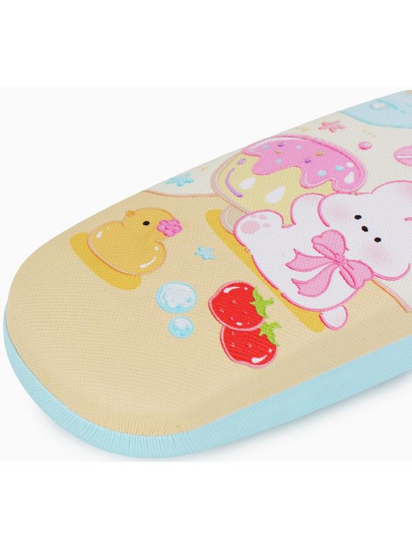 Футляр для очков на хлопушке, с рисунком, размер 16×4×6 см, МИКС