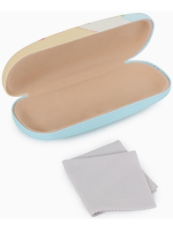 Футляр для очков на хлопушке, с рисунком, размер 16×4×6 см, МИКС