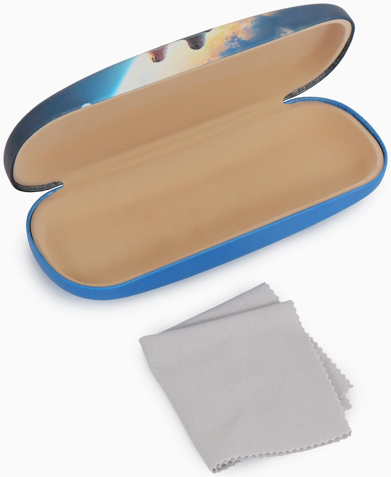 Футляр для очков на хлопушке, с рисунком, размер 16×4×6 см, МИКС