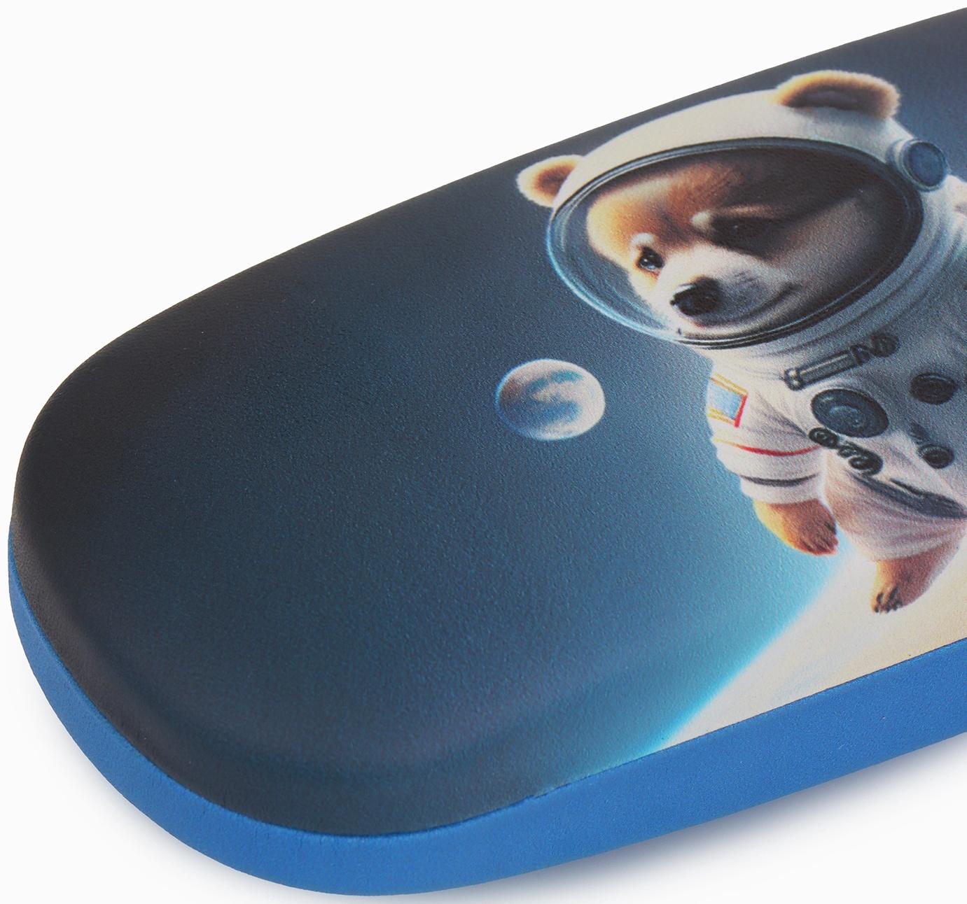 Футляр для очков на хлопушке, с рисунком, размер 16×4×6 см, МИКС