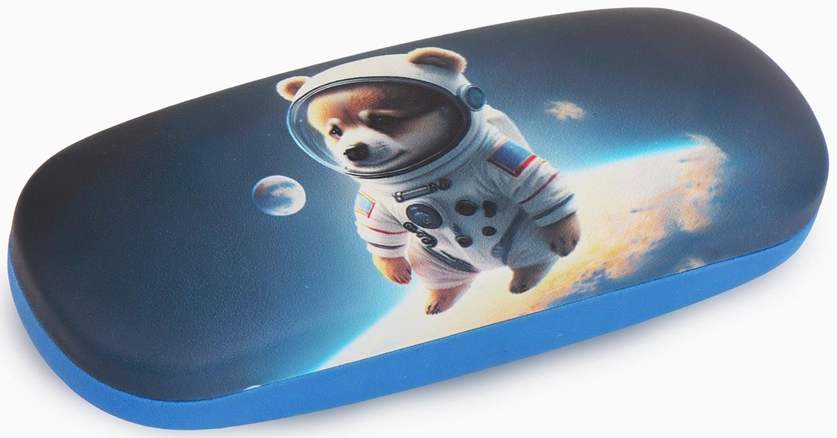 Футляр для очков на хлопушке, с рисунком, размер 16×4×6 см, МИКС