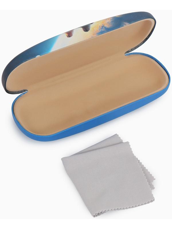 Футляр для очков на хлопушке, с рисунком, размер 16×4×6 см, МИКС