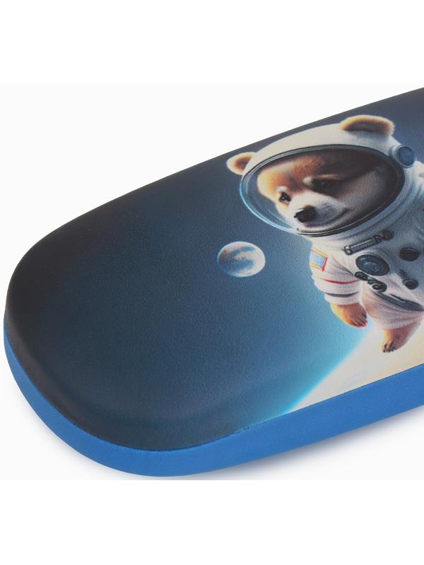 Футляр для очков на хлопушке, с рисунком, размер 16×4×6 см, МИКС