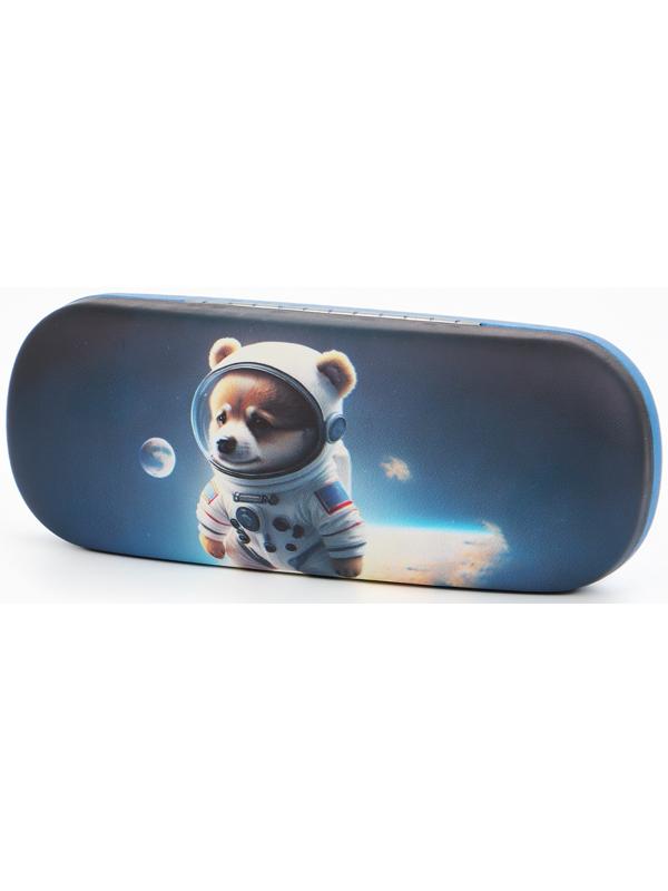 Футляр для очков на хлопушке, с рисунком, размер 16×4×6 см, МИКС