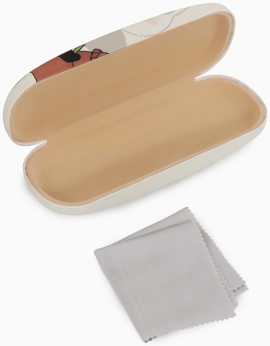 Футляр для очков на хлопушке, с рисунком, размер 16×4×6 см, МИКС