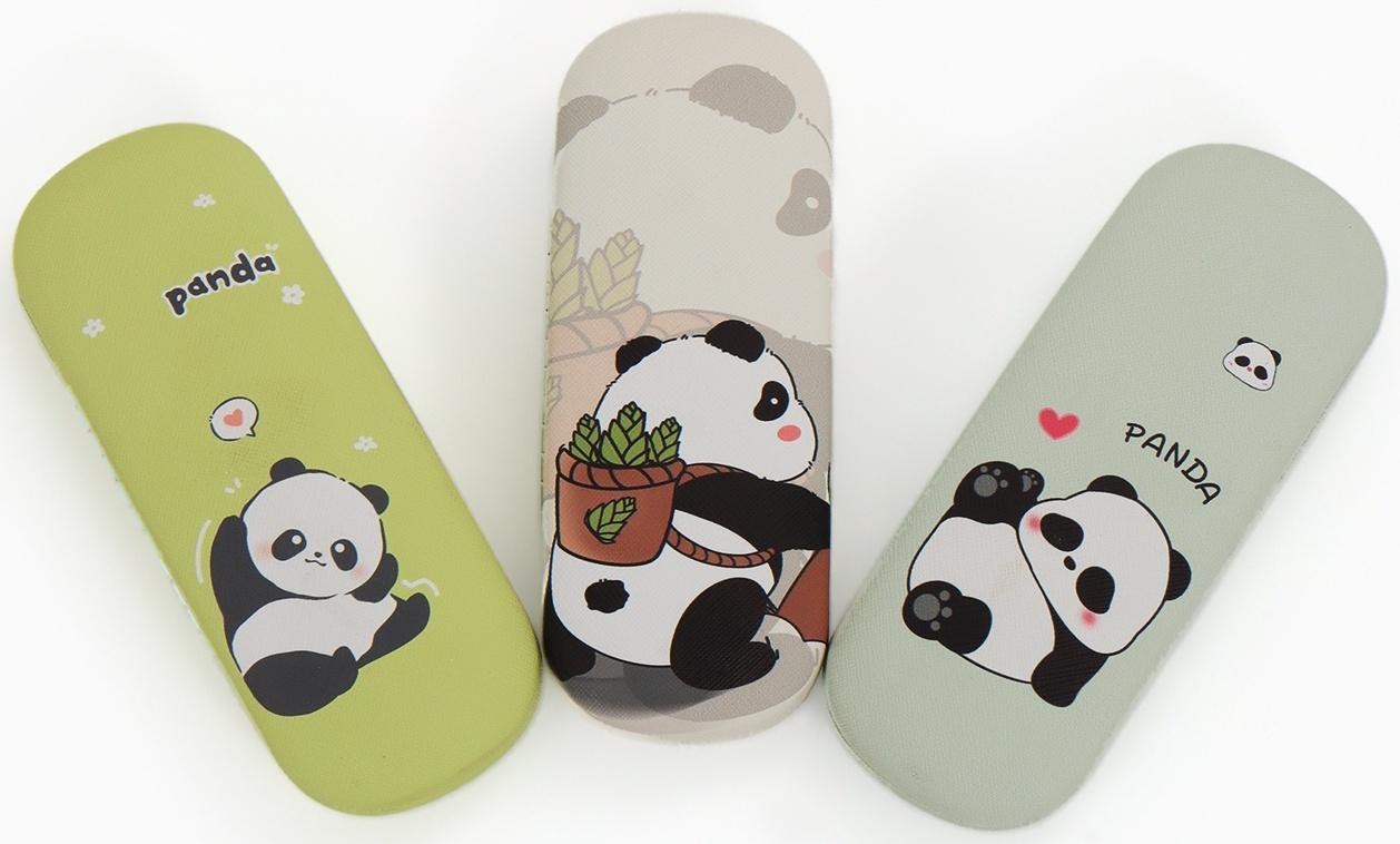 Футляр для очков на хлопушке, с рисунком, размер 16×4×6 см, МИКС