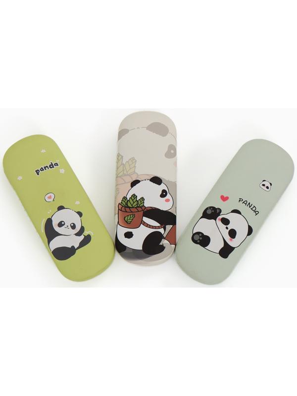 Футляр для очков на хлопушке, с рисунком, размер 16×4×6 см, МИКС