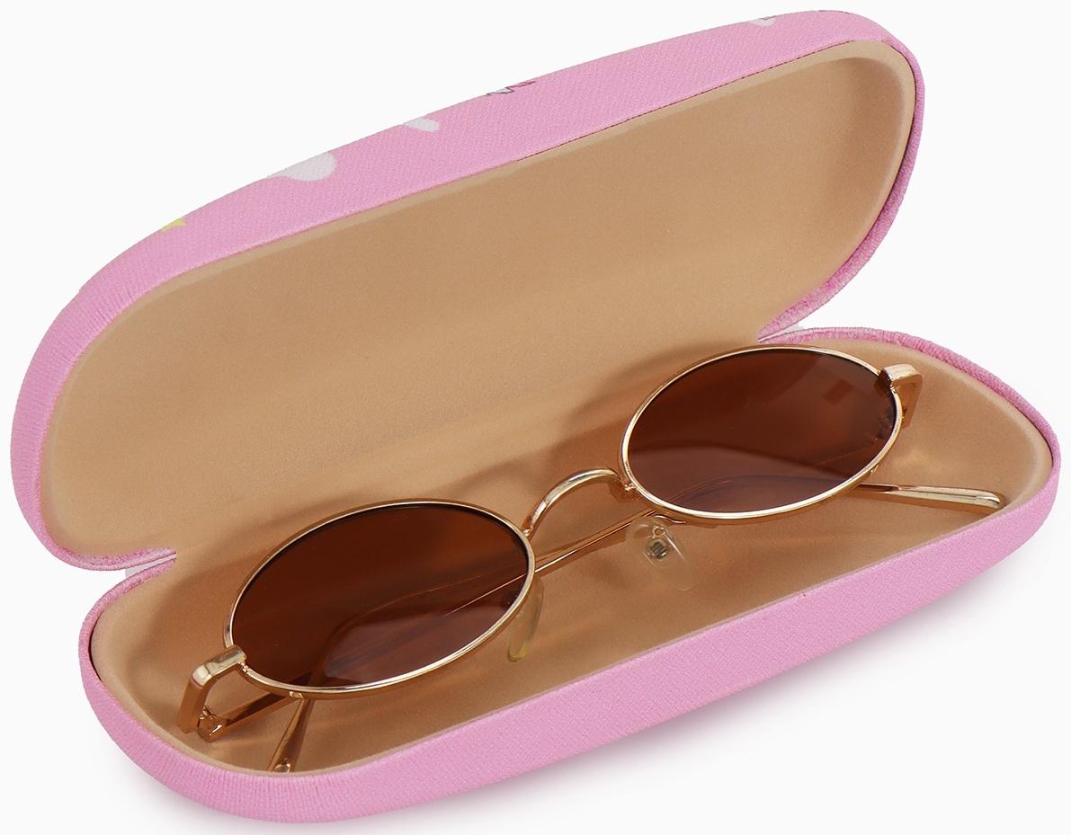 Футляр для очков на хлопушке, с рисунком, размер 16×4×6 см, МИКС