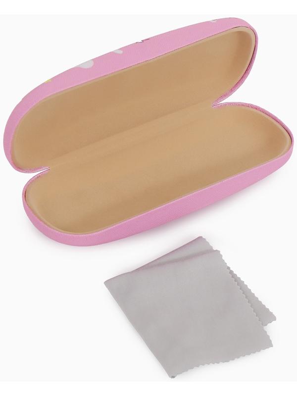 Футляр для очков на хлопушке, с рисунком, размер 16×4×6 см, МИКС