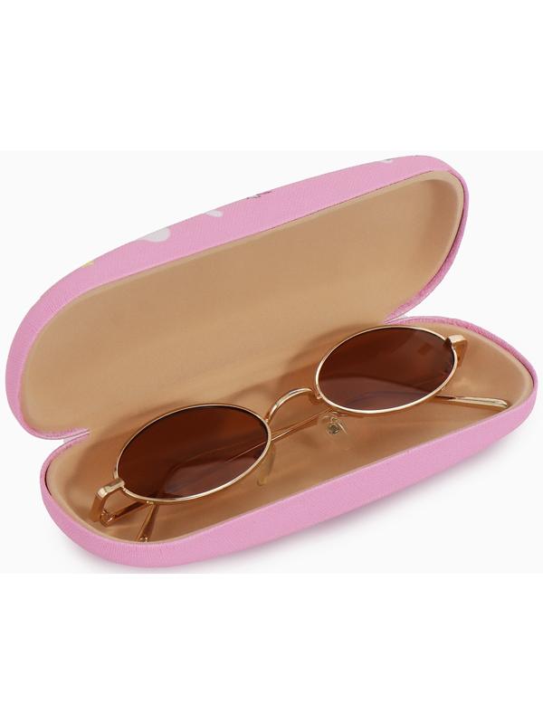 Футляр для очков на хлопушке, с рисунком, размер 16×4×6 см, МИКС