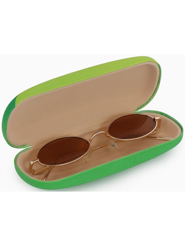 Футляр для очков на хлопушке, с рисунком, размер 16×4×6 см, МИКС