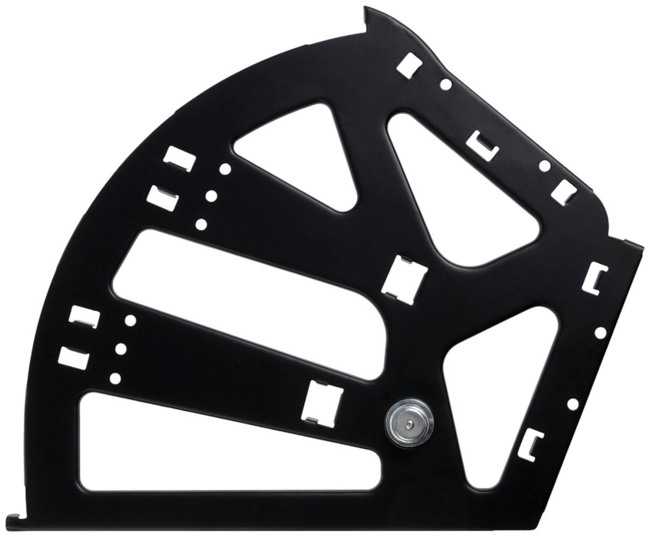 Механизм для обувницы полок CAPPIO, 3-х ярусная, до 13 мм, металл, черный