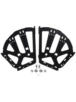 Механизм для обувницы полок CAPPIO, 3-х ярусная, до 13 мм, металл, черный