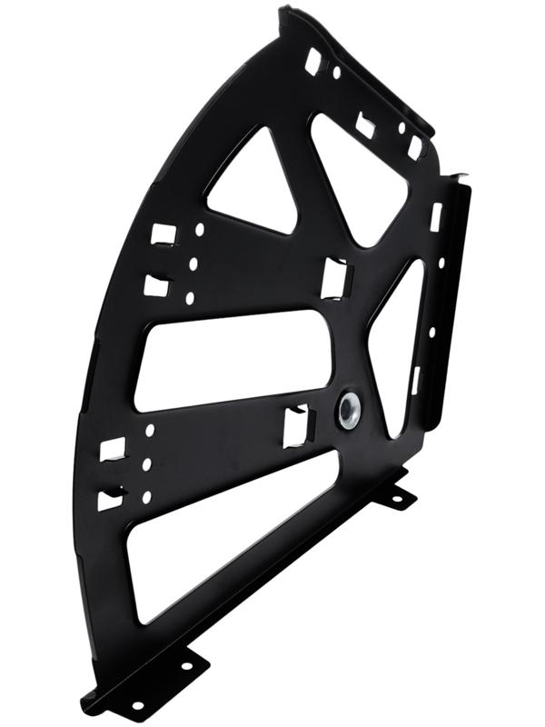 Механизм для обувницы полок CAPPIO, 3-х ярусная, до 13 мм, металл, черный