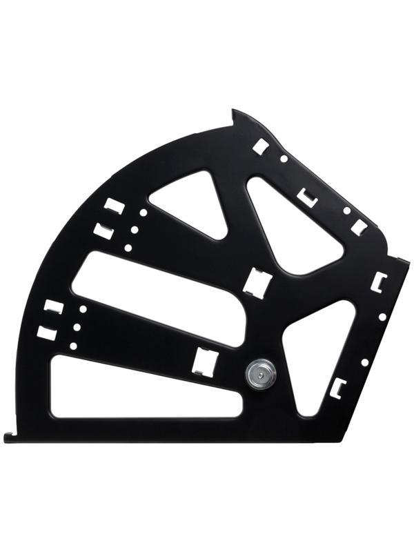 Механизм для обувницы полок CAPPIO, 3-х ярусная, до 13 мм, металл, черный