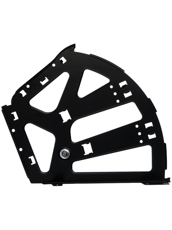 Механизм для обувницы полок CAPPIO, 3-х ярусная, до 13 мм, металл, черный