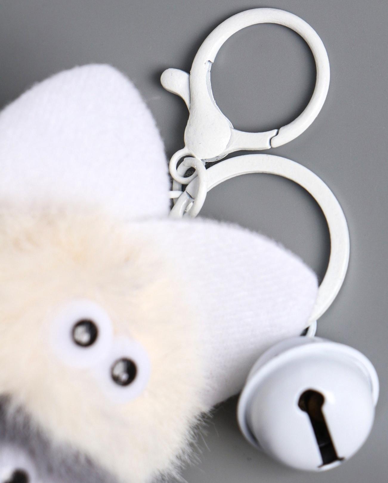 Брелок для ключей на кольце «Пушистик: Три кота», на сумку, рюкзак, 17×7.5×5 см