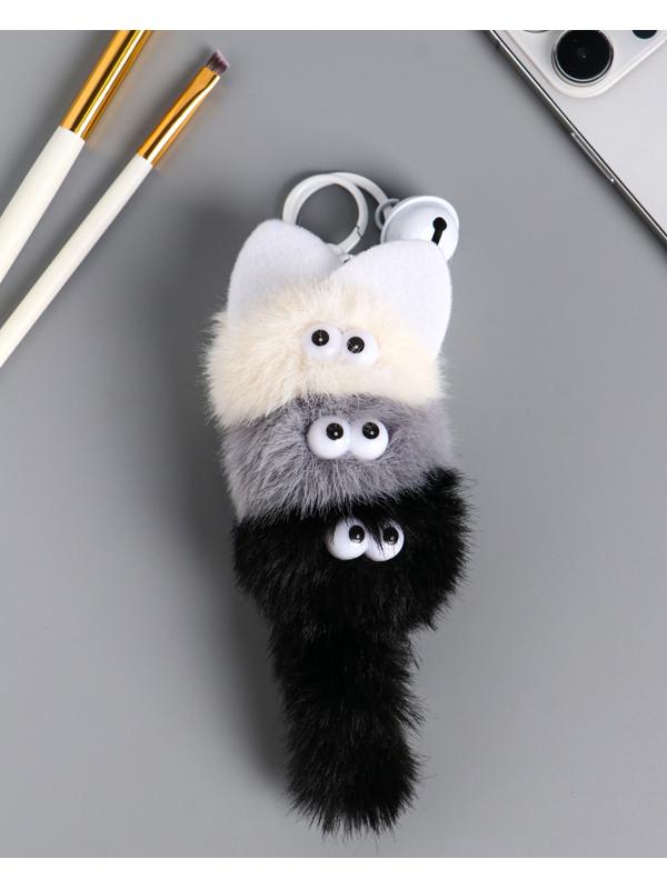 Брелок для ключей на кольце «Пушистик: Три кота», на сумку, рюкзак, 17×7.5×5 см