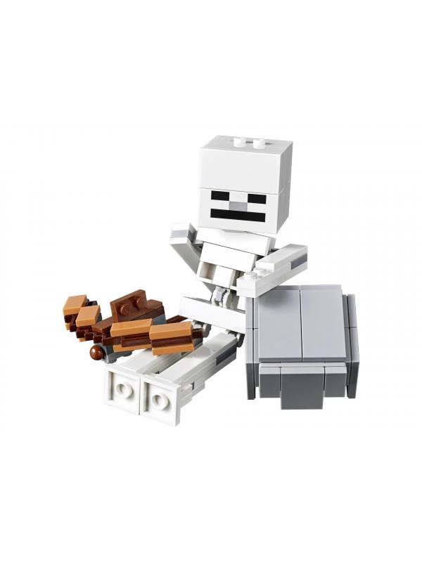 Конструктор Ll «Скелет с кубом магмы» 33253-2 (Minecraft 21150) / 156 деталей