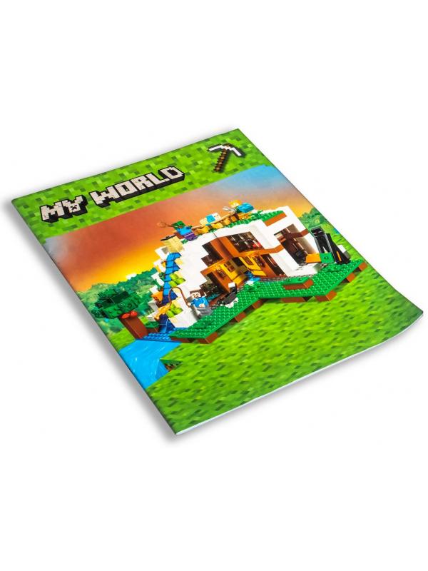 Конструктор «База на водопаде» 10624 (Minecraft 21134) / 747 деталей