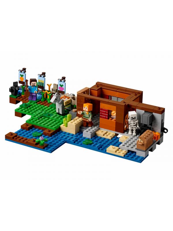 Конструктор «Фермерский коттедж» 10813 (Minecraft 21144) / 560 деталей
