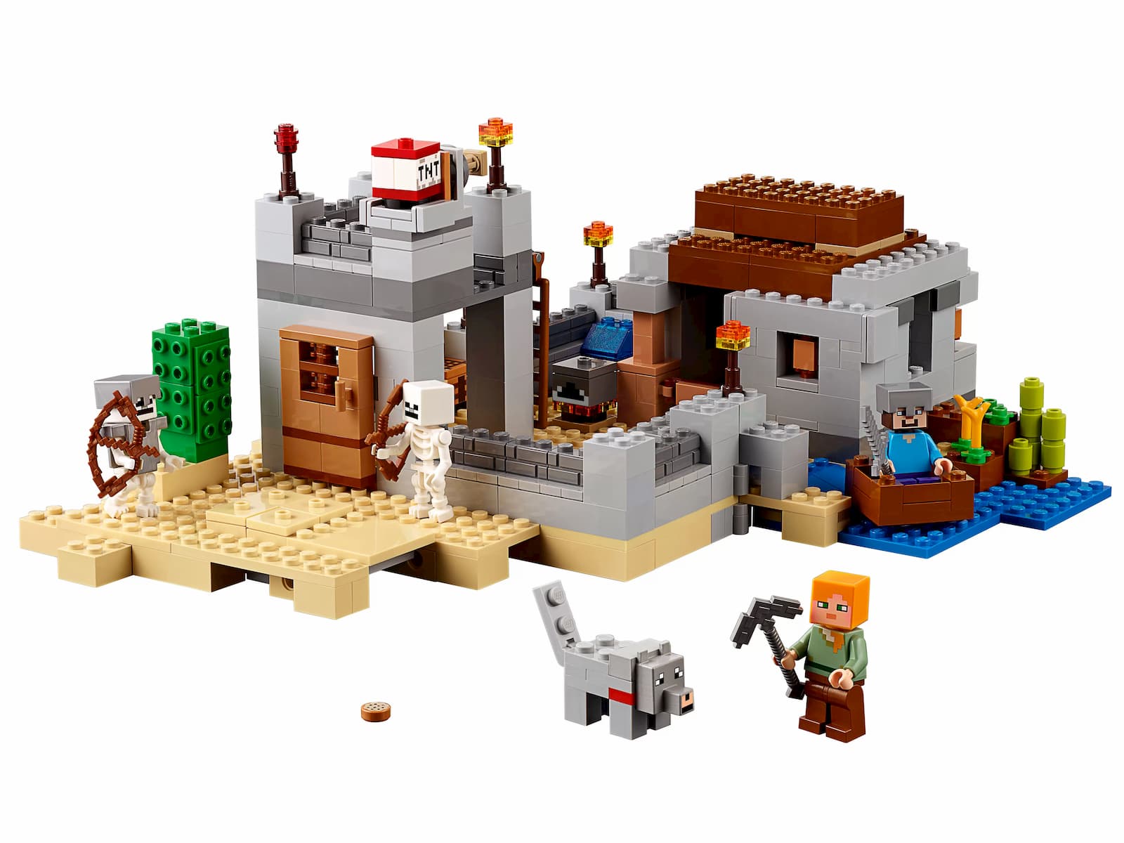 Конструктор «Пустынная станция» 10392 (Minecraft 21121) / 519 деталей