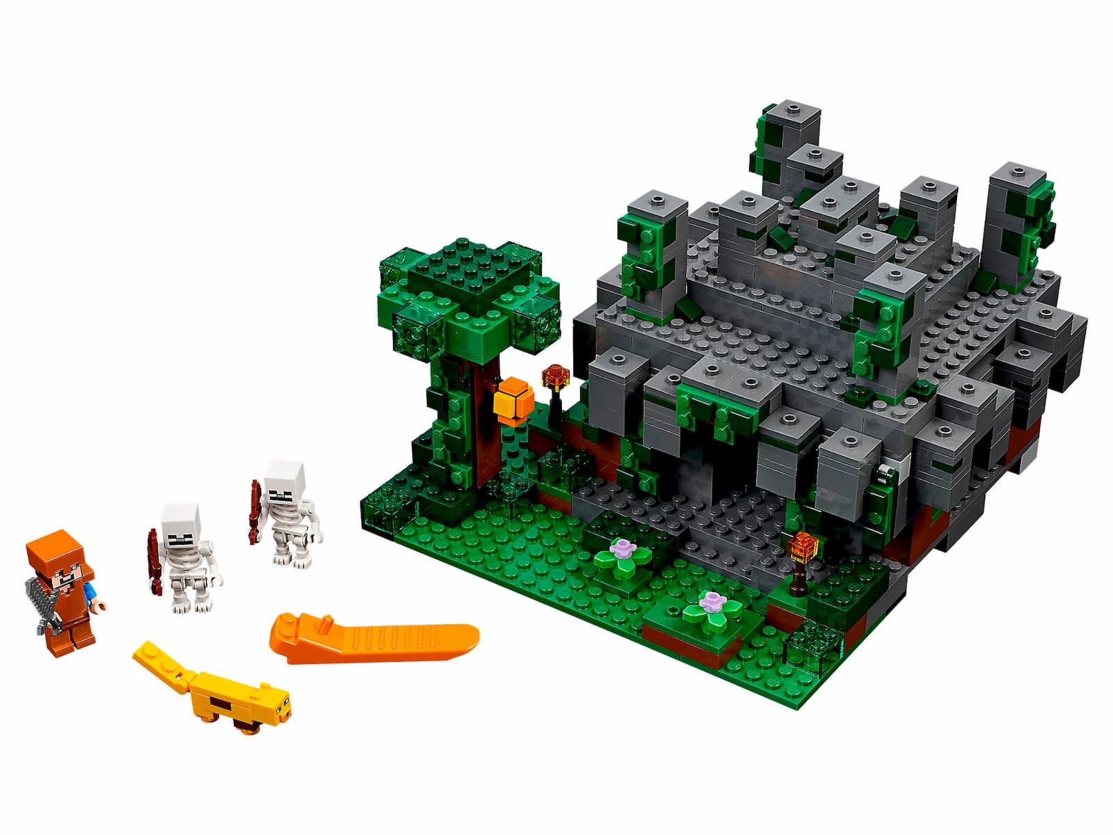 Конструктор Bl «Храм в джунглях» 10623 (Minecraft 21132), 604 детали