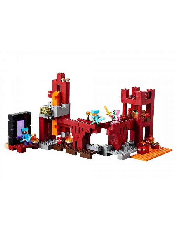 Конструктор «Крепость Нижнего мира» 10393 (Minecraft 21122) / 571 деталь