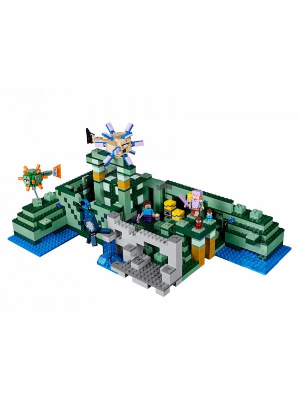 Конструктор Bl «Подводная крепость» 10734 (Minecraft 21136), 1134 детали