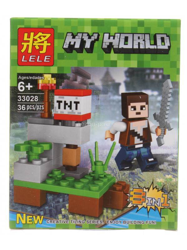 Суперпак минифигурок Minecraft «Новые герои» 33028 (Совместимый с ЛЕГО), 235 деталей